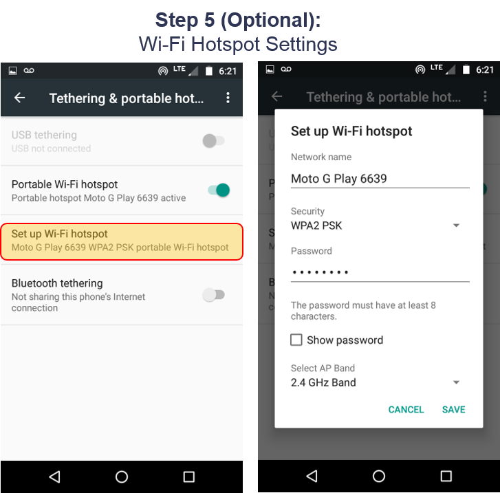 billing hotspot wifi android